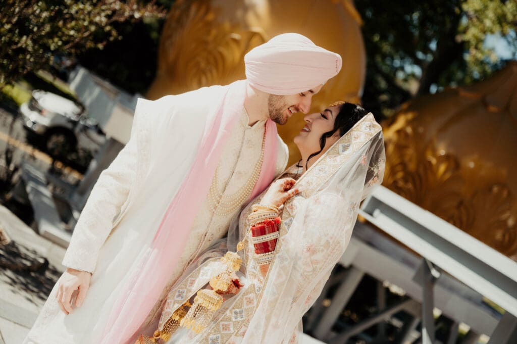 wedding couple first look