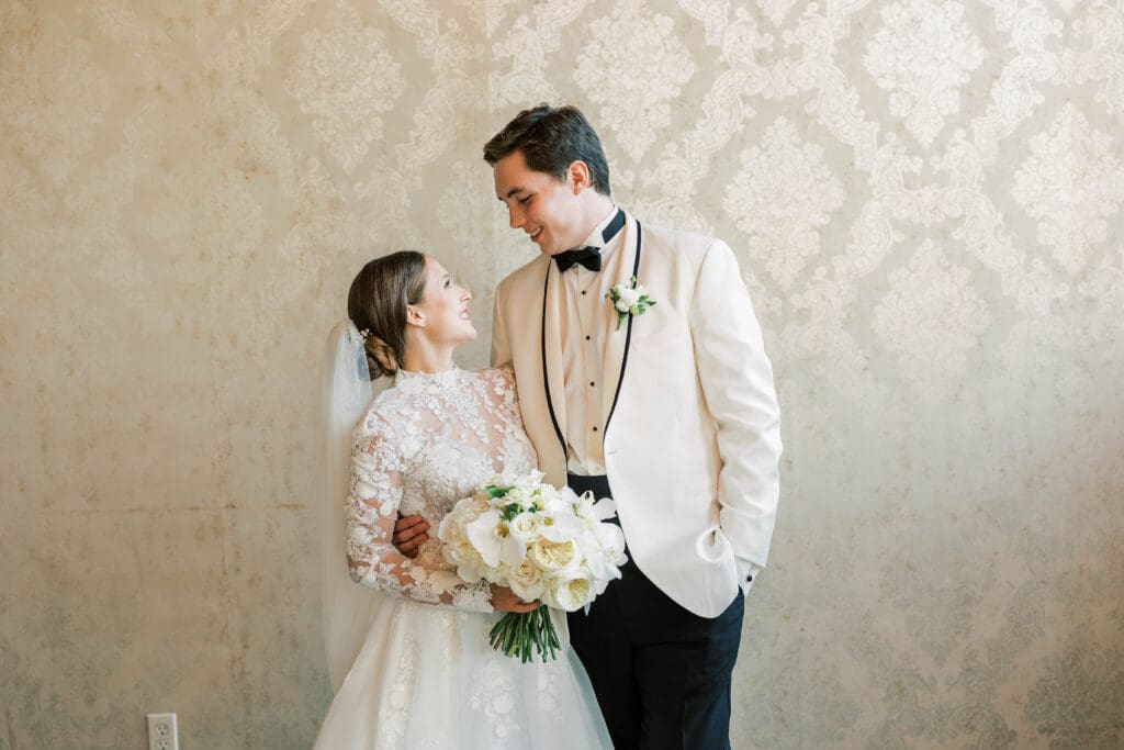 wedding couple portrait