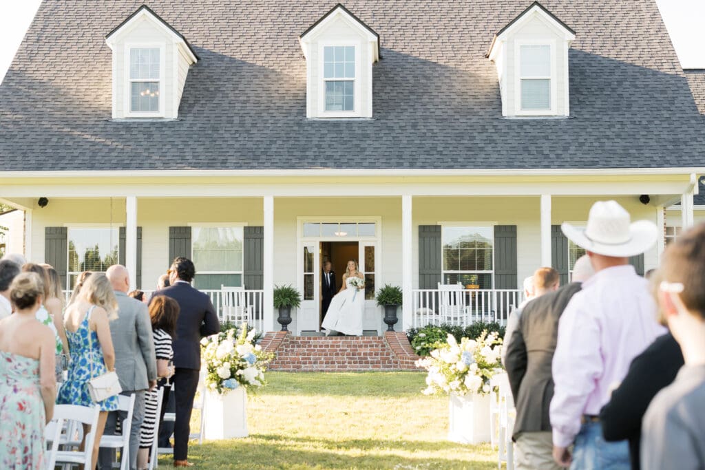 private home wedding